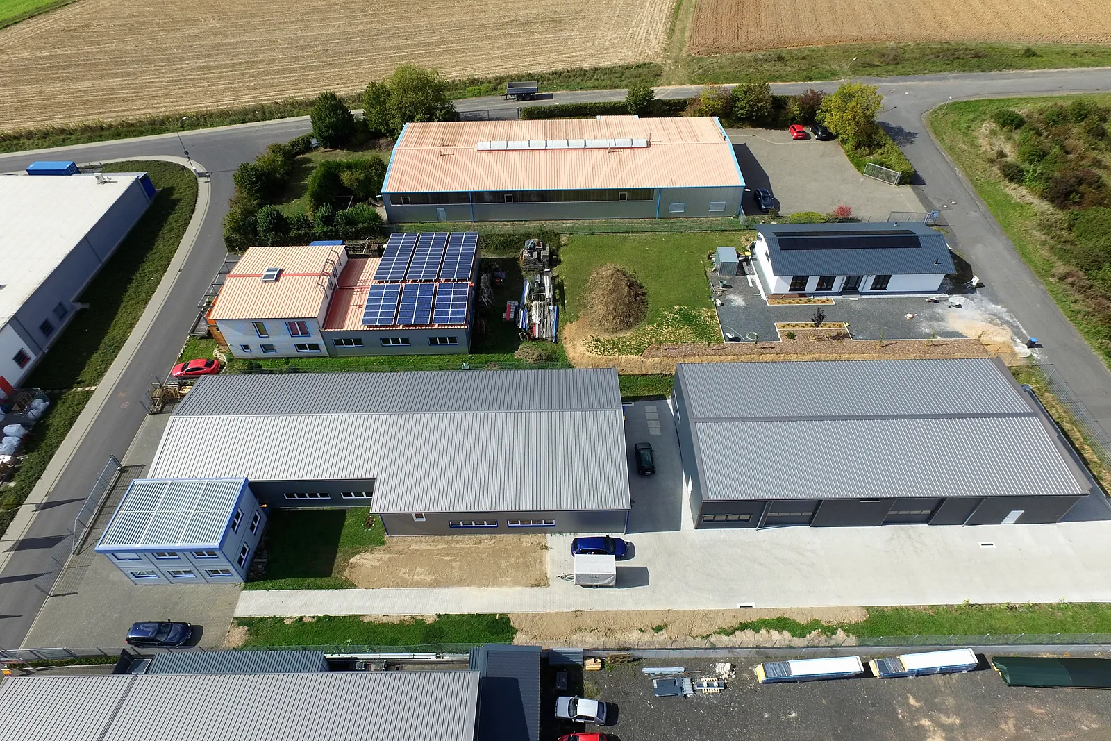 Luftbild mit Umgebung